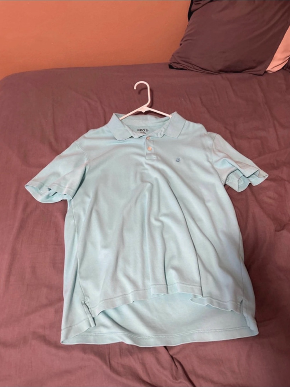 Izod men’s ' Mint Green Short-Sleeve Polo